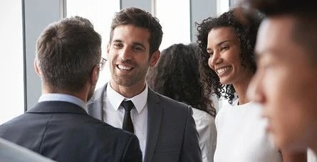 Smiling Business People